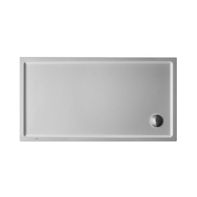 

Plato de ducha rectangular STARCK SLIMLINE con antideslizante 1400x900x55mm blanco