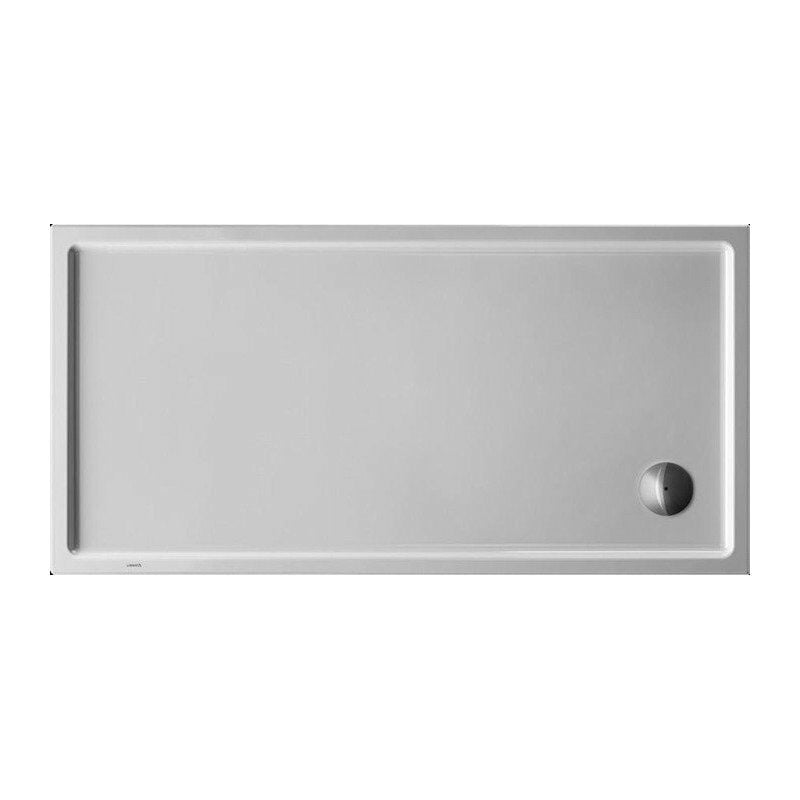 

Plato de ducha rectangular STARCK SLIMLINE con antideslizante 1500x750x60mm blanco