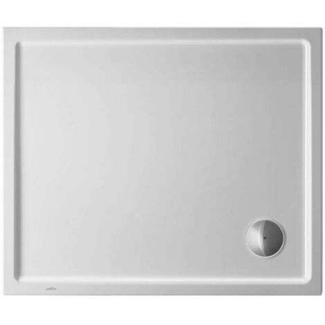 Plato de ducha rectangular STARCK SLIMLINE con antideslizante 900x750x45mm blanco