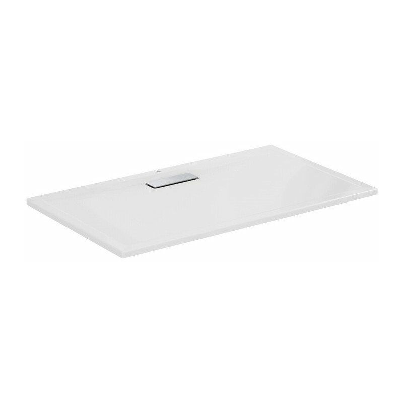 

Plato de ducha rectangular ULTRA FLAT NEW 1200 x 700 x 25 mm blanco STANDARD - Ideal