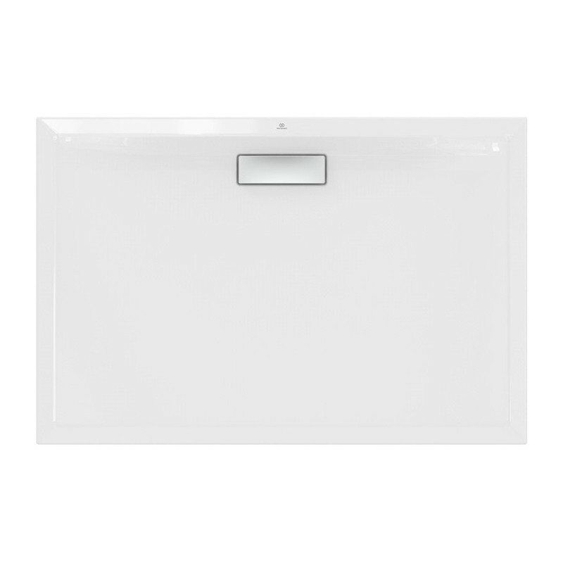 

Plato de ducha rectangular ULTRA FLAT NEW 1200 x 800 x 25 mm blanco STANDARD - Ideal