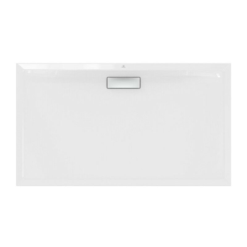 

Plato de ducha rectangular ULTRA FLAT NEW 1400 x 800 x 25 mm blanco STANDARD - Ideal