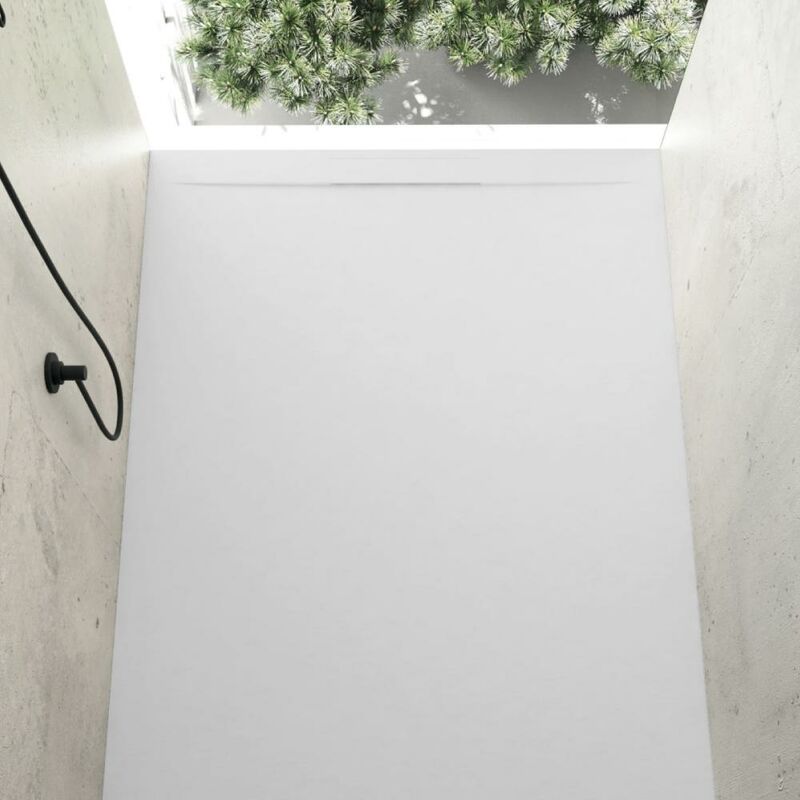 

Plato de ducha resina COVER BLANCO 80x130cm