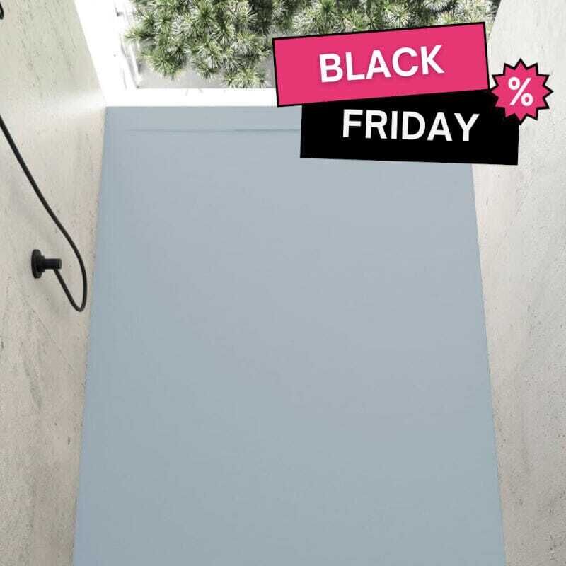 

Plato de ducha resina COVER CENIZA 90x140cm