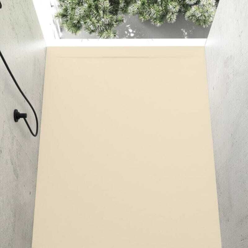 

Plato de ducha resina COVER CREMA 70x130cm