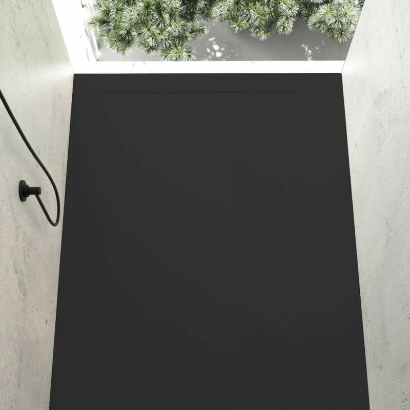 

Plato de ducha resina COVER NEGRO 70x140cm