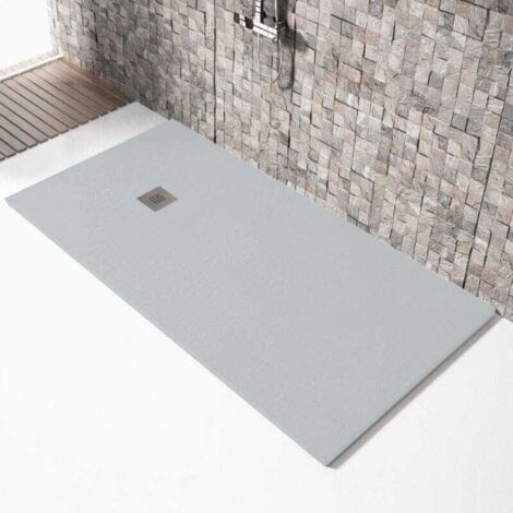 Plato de ducha resina MADISON ceniza  90x90cm