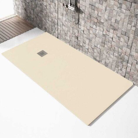 Plato de ducha resina MADISON crema  100x200cm