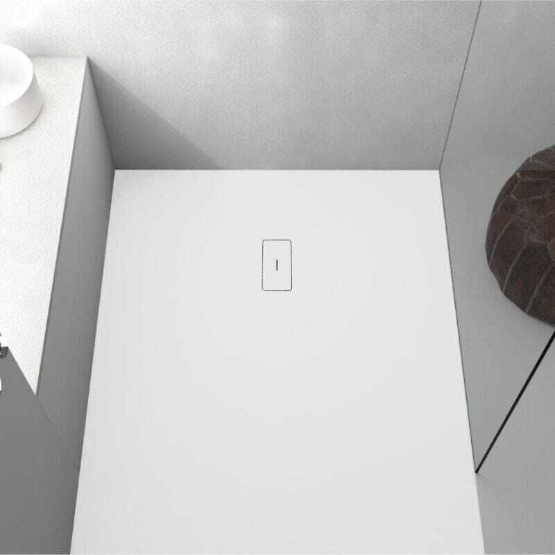 

Plato de ducha resina FUSION BLANCO 70x130 cm