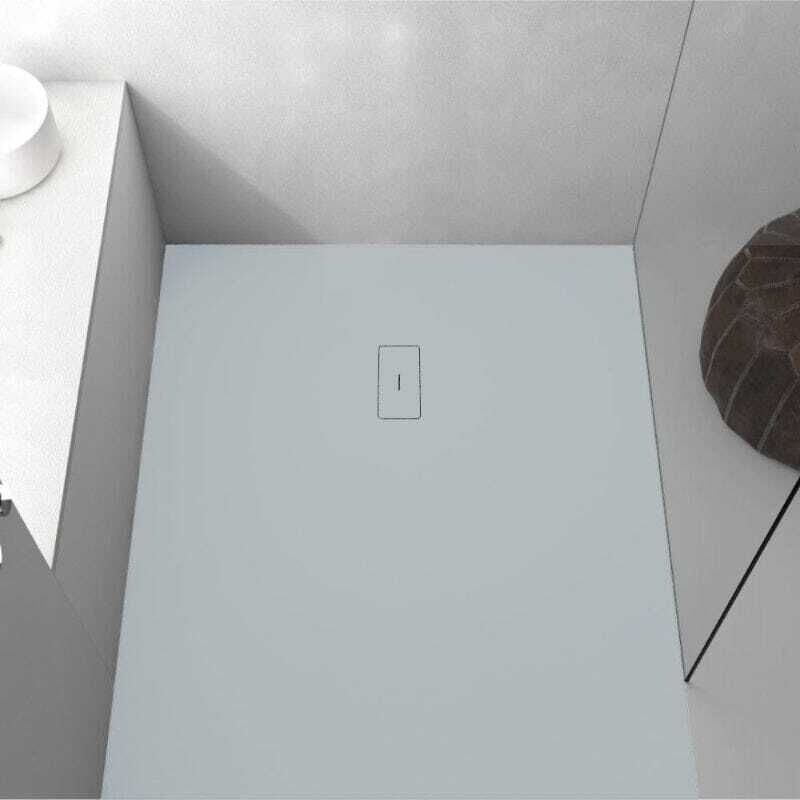 

Plato de ducha resina FUSION CENIZA 90x100cm