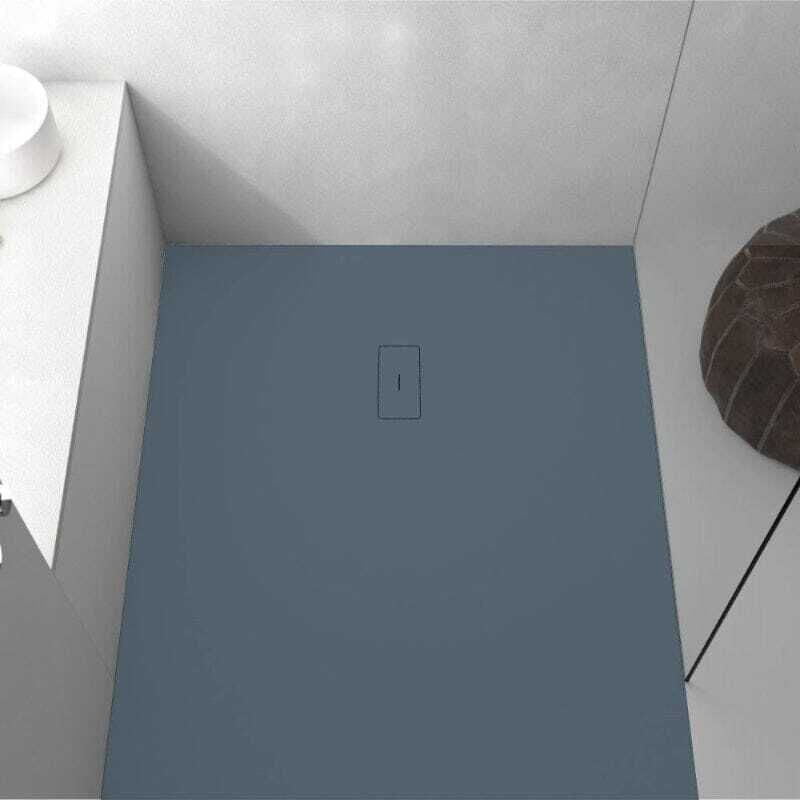 

Plato de ducha resina FUSION ANTRACITA 70x80 cm