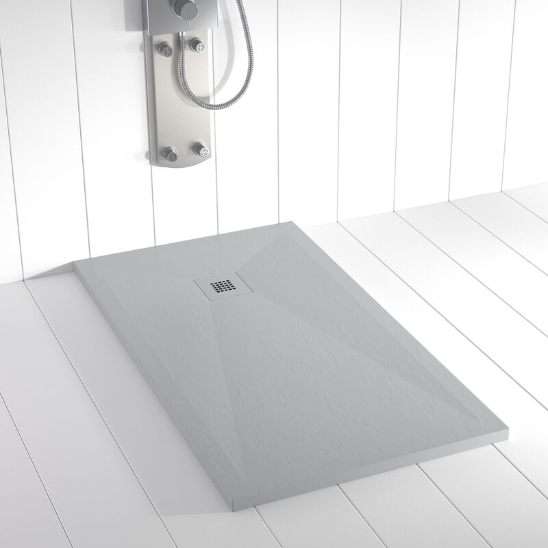 

Plato de ducha PLES Gris 70x120 cm (Rejilla pintada)