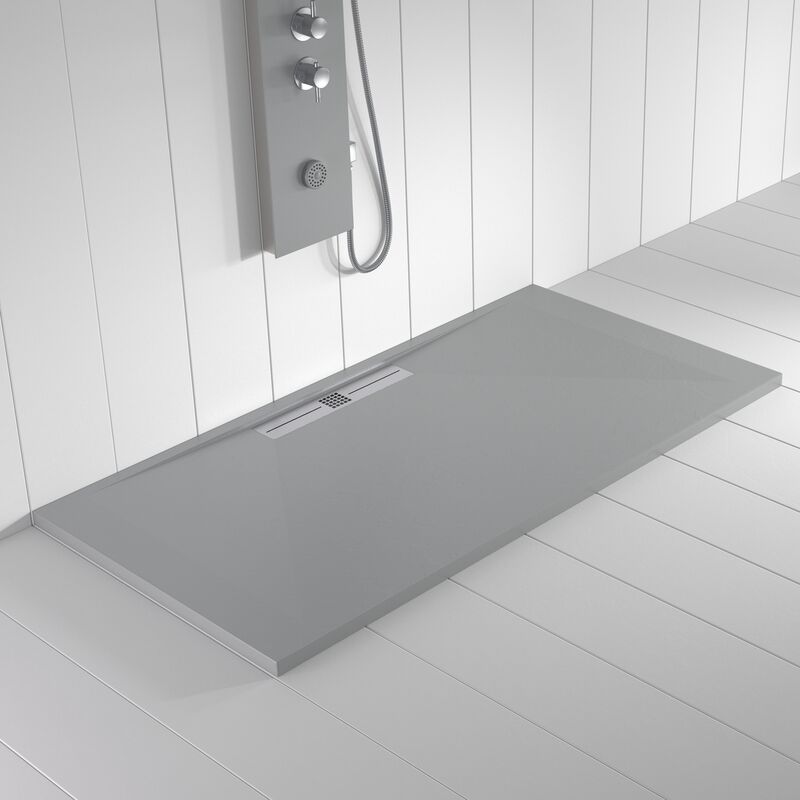 

Plato de ducha WIDE Gris 80x90 cm