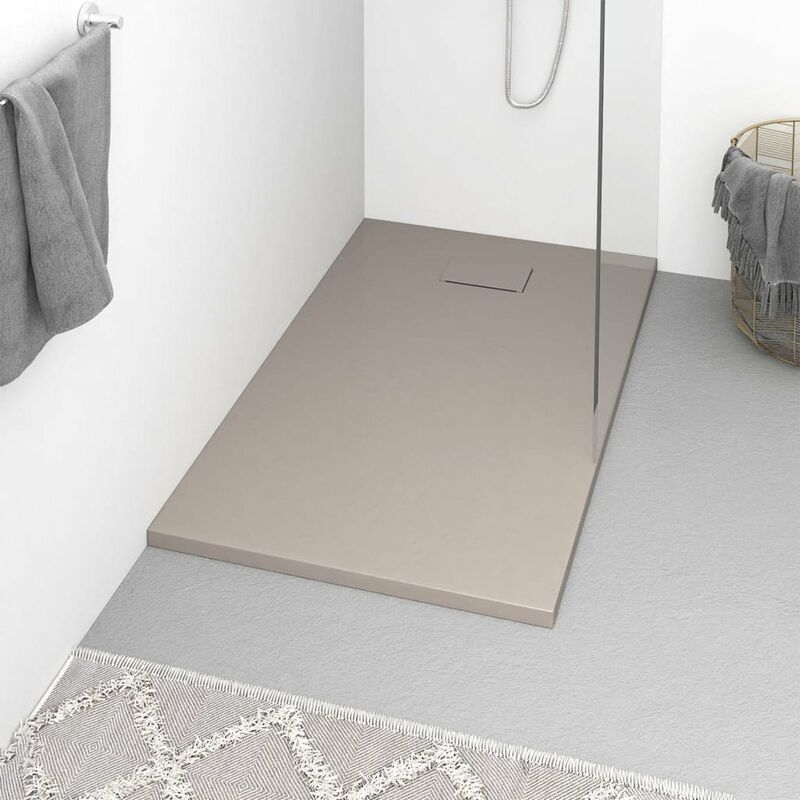

Plato de ducha SMC marron 120x70 cm