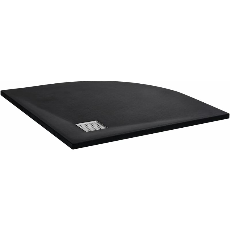 

Plato de ducha SMC negro 90x90 cm - Negro - Vidaxl