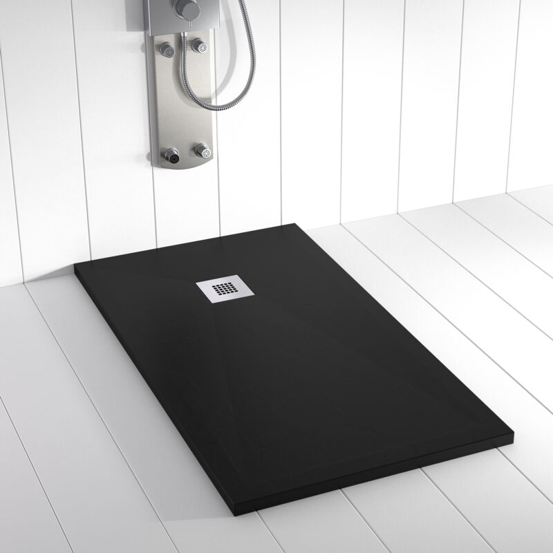 

Plato de ducha PLES Negro 70x180 cm