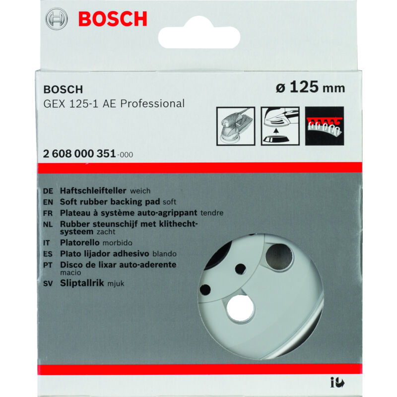

2608000351 Plato lijador extrablando GEX 125 - Bosch