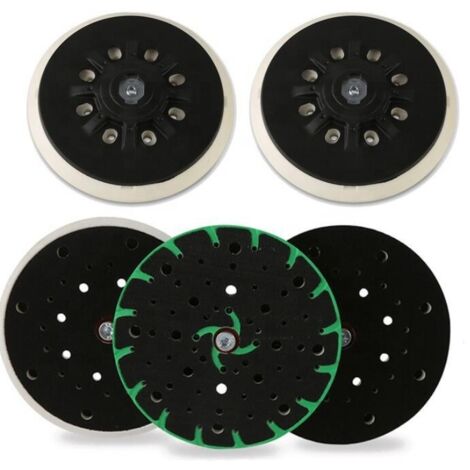 Plato de lijado de 6 pulgadas con aspiración de 150 mm - Rosca de conexión M8 - Repuesto de plato de lijado Festool