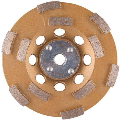 Plato de lijado de diamantes con bajas vibraciones MAKITA B-48549 para todo tipo de trabajos, para amoladoras de Ø 125 mm