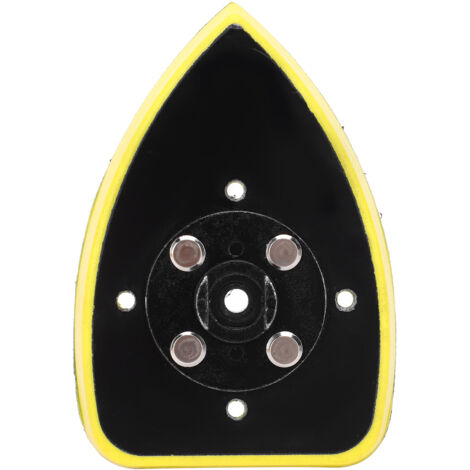 Plato de lijado triangular universal de 70x100 mm para lijar y pulir ABS.