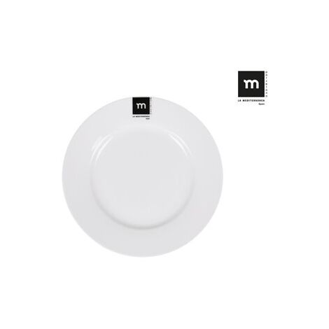 Plato de postre de loza Ø19cm "Felit" LA MEDITERRÁNEA C415005
