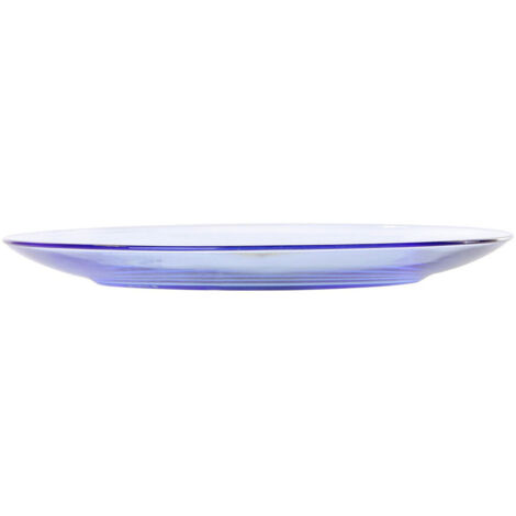 Plato de postre Duralex LYS MARINE azul diámetro 190 mm - juego de 6