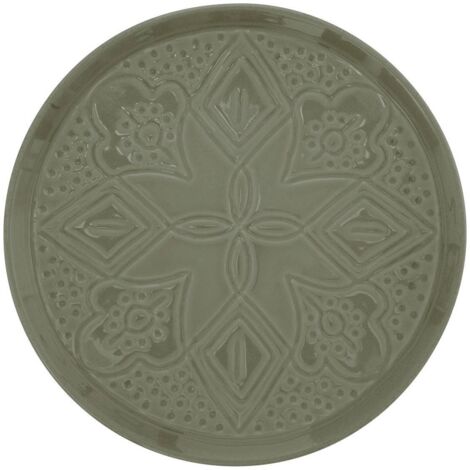 Plato de postre Siena Menta D20cm - Sg secret de gourmet