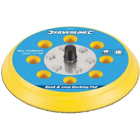 Plato de soporte autoadherente 125 mm (5/16" UNF)