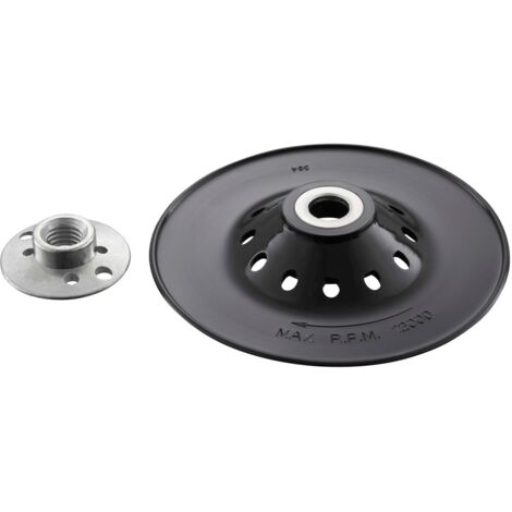 Plato de soporte de nylon para amoladoras M14. Diam 125mm Stanley STA32110-XJ