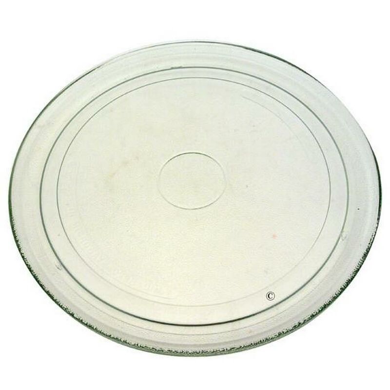 Whirlpool - Plato de vidrio para microondas diám. 27,2cm 480120101083, 50280598009