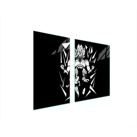 PLATO DE VIDRIO Y TABLA DE CORTAR 100x52 ANIME