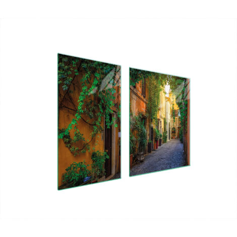 PLATO DE VIDRIO Y TABLA DE CORTAR 100x52 CALLE