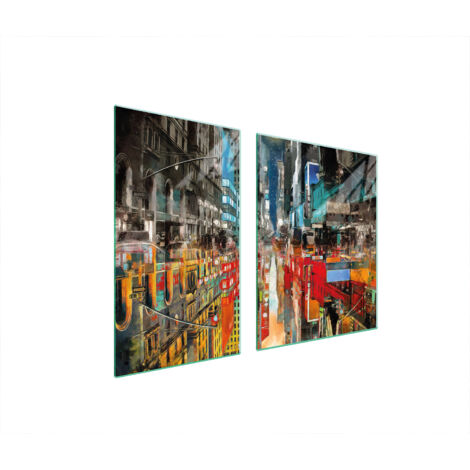 PLATO DE VIDRIO Y TABLA DE CORTAR 100x52 CITY