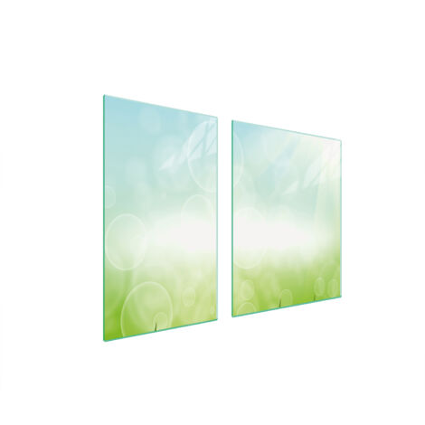 PLATO DE VIDRIO Y TABLA DE CORTAR 100x52 DAISY