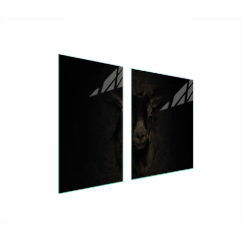 PLATO DE VIDRIO Y TABLA DE CORTAR 100x52 KOZA