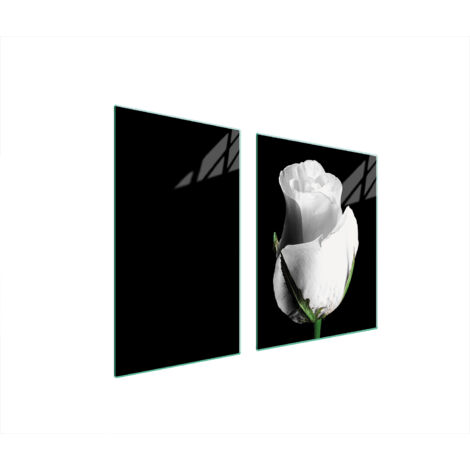 PLATO DE VIDRIO Y TABLA DE CORTAR 100x52 ROSA