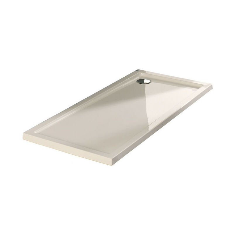 

Nublo Plato De Ducha Acrilico Antideslizante Color Blanco 80X160 Cm, 5Cm De Grosor-Valvula Sifonica De 90Mm Incluida - Reforzado Con Aglomeradoado Y