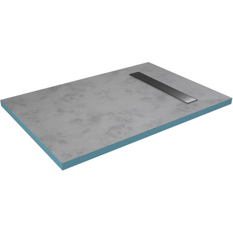 AURLANE PLATO DUCHA CERAMICO 80X120CM RECORTABLE A MEDIDA CON CANAL