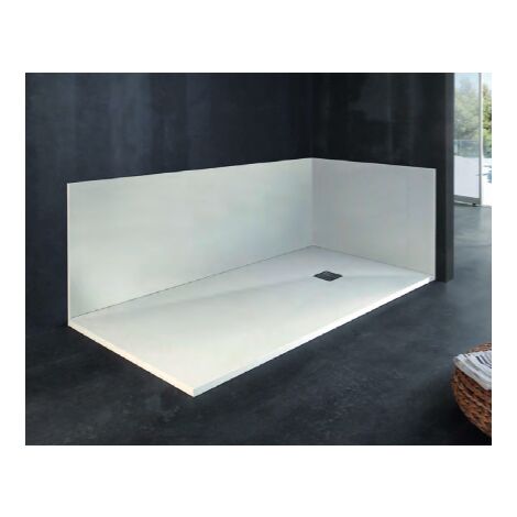 Plato ducha rectangular Resina 110x70 cm blanco