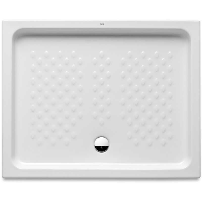 

Platos de ducha blanco de porcelana ITALIA - ROCA - Medidas: 1000x700x80