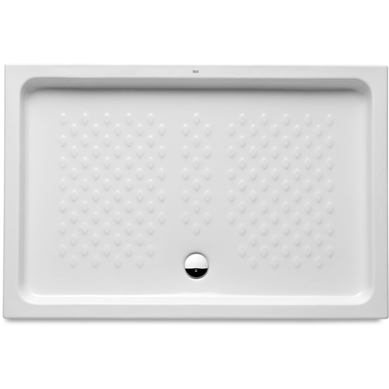 

Platos de ducha blanco de porcelana ITALIA - ROCA - Medidas: 1000x800x80
