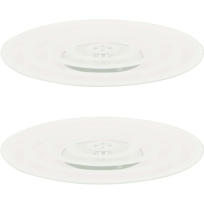 

Plato giratorio servir 2 uds vidrio templado transparente 30 cm - Transparente