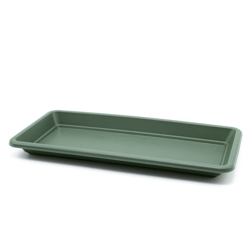 

Plato jardinera de plastico 40 cm Verde