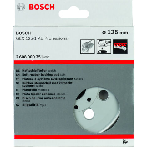Plato lijador extrablando GEX 125  BOSCH 2608000351
