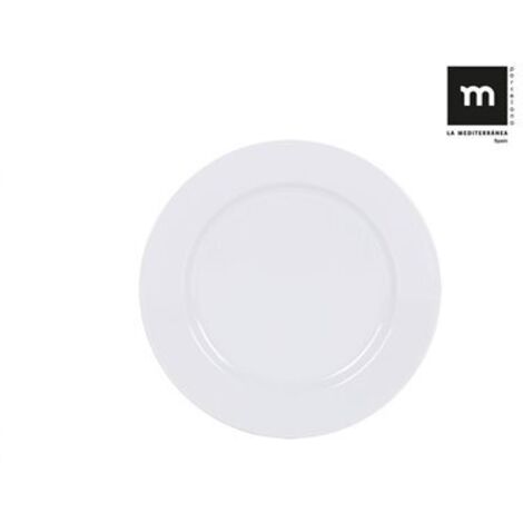 Plato llano de loza Ø24cm "Felit" LA MEDITERRÁNEA C415004