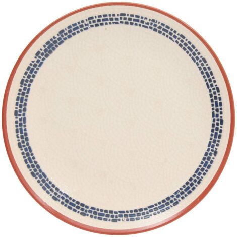 Plato llano Morgane D26cm crema - Atmosphera créateur d'intérieur