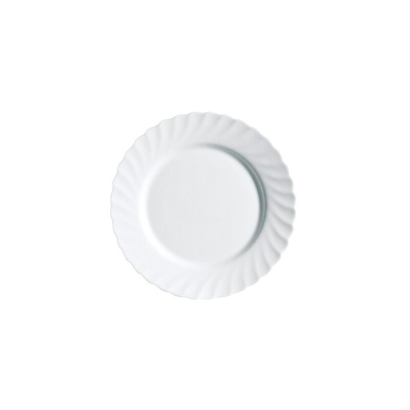 

Plato Mesa Llano 24,5Cm Trianon Blanco Cristal Luminarc