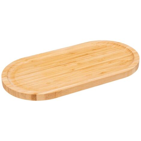 Plato ovalado de bambú 30x15cm - Sg secret de gourmet