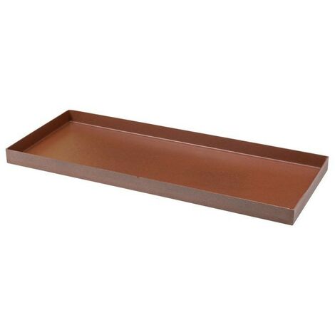 Plato para Jardinera Schio Cassa 100  100 cm - Chocolate