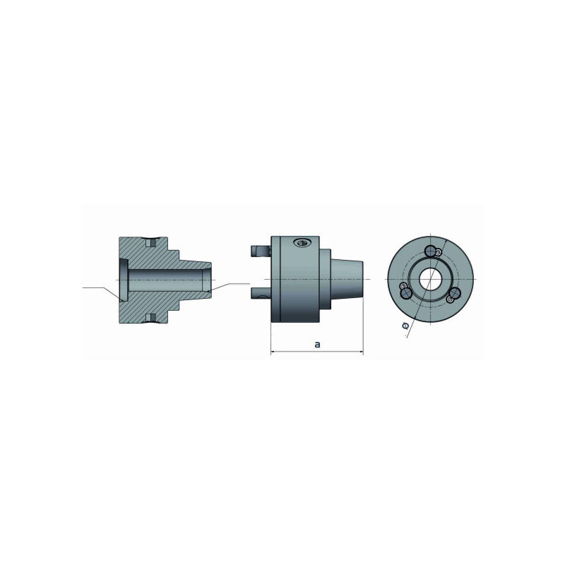 

Optimum - Plato portapinza 3441554 | 5C - Camlock No. 6